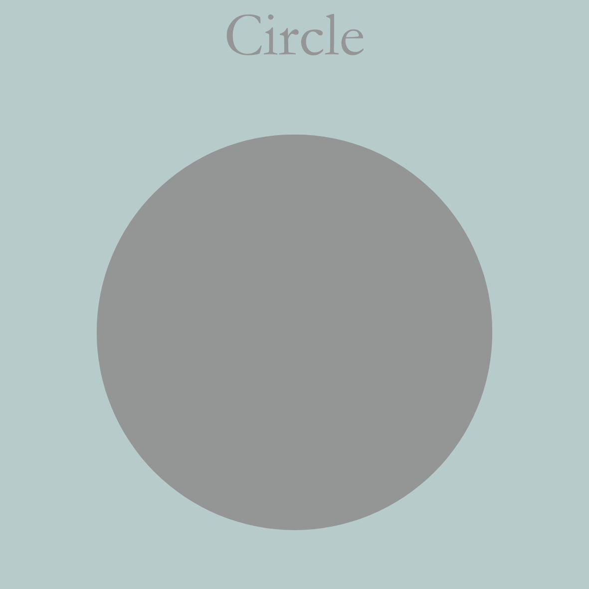 Acrylic Craft Blank - White Circle